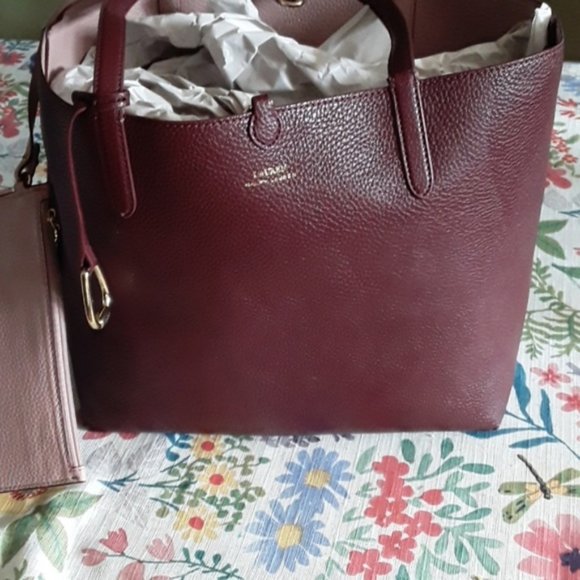 lauren ralph lauren merrimack reversible faux leather tote
